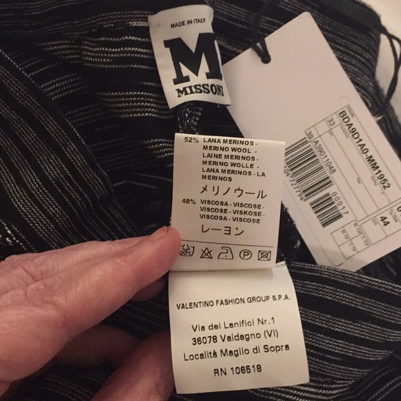 Incredible Missoni wide-leg pants from Italy. NWT! - Picture 2 of 7